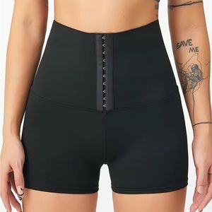 Corset waist shorts